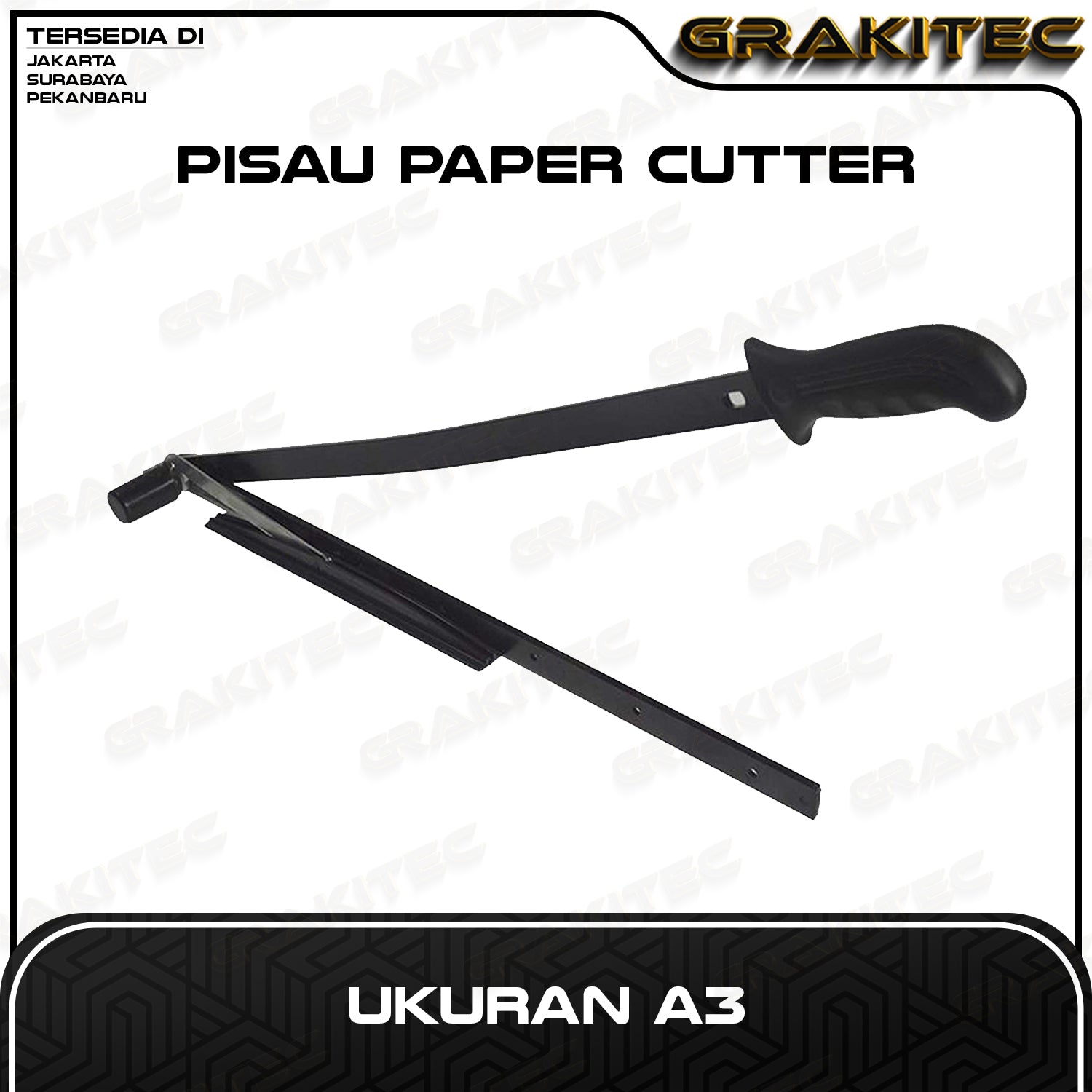 Paper Cutter A3 Alat Potong Kertas HVS, Sticker, Dos, PVC ID Card, Yellow Board, Art Paper, Camel, Kertas Foto
